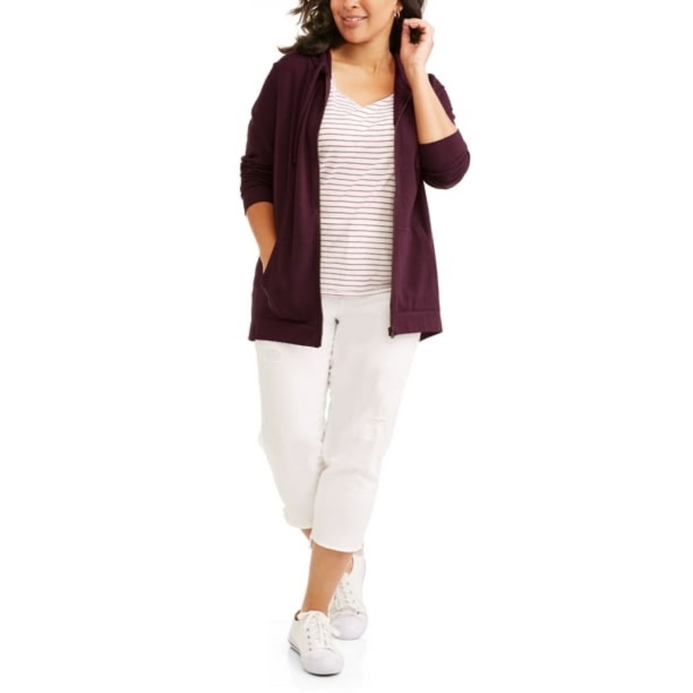 Terra and Sky Women's Plus Fleece Hoodie - Size 2X - Picture 12 of 13